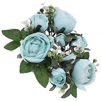 Candle Ring Kunstig Rose Candle Krans Dekorative Table Centerpiece Wedding Flower Candle Ring
