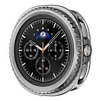 Horlogehoes met draaibaar metalen frame voor Samsung Galaxy Watch 8 Classic 46mm - Grijs