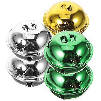 Dog Collar Bells Metal Pendant for DIY Craft 24Pcs Assorted Colors