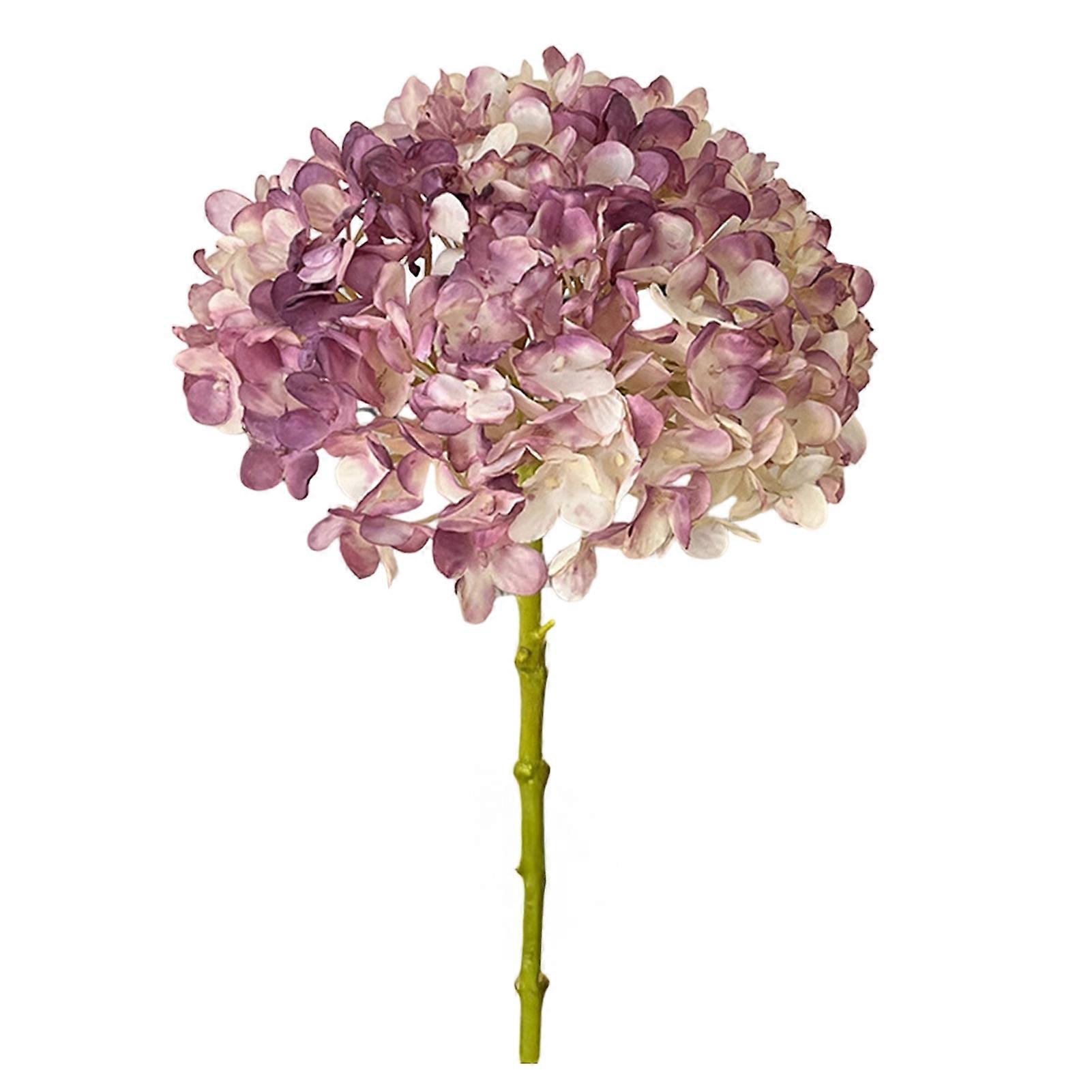 Artificial Fall Hydrangea with Bendable Stem for Wedding Arch and Vase