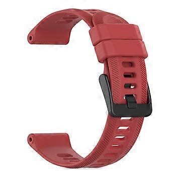 Für Garmin Instinct 22mm Solid Color Silikon Uhrenarmband