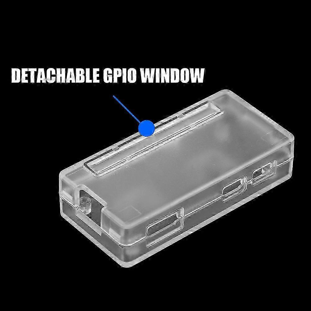 ABS Plastic Enclosure Protective Case Cover Shell compatible with Raspberry Pi Zero W / 1.3 (Transparent)