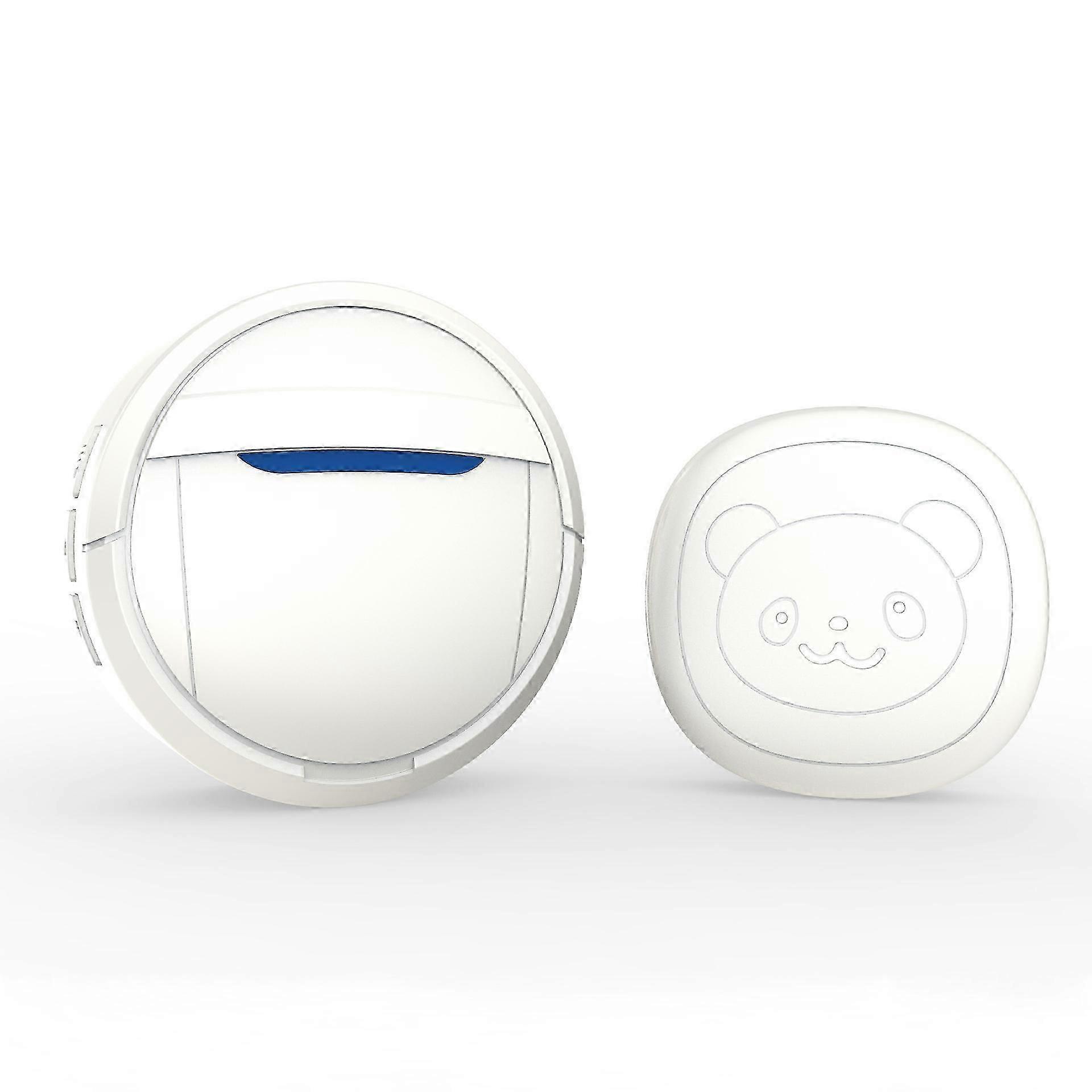 Wireless Doorbell with Pet Pager, Waterproof Button