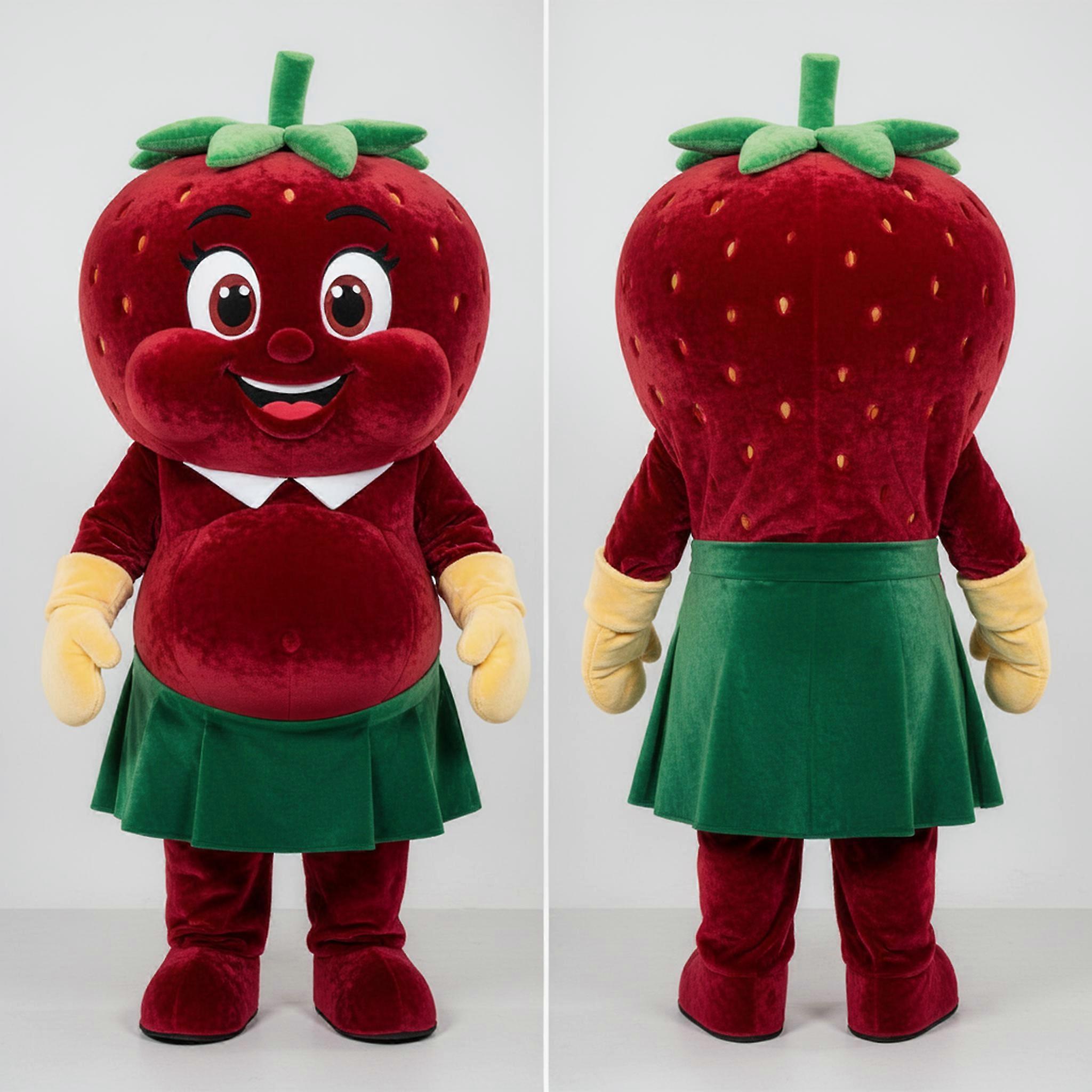MASTICOT Deep Red Strawberry Attorney Mascot