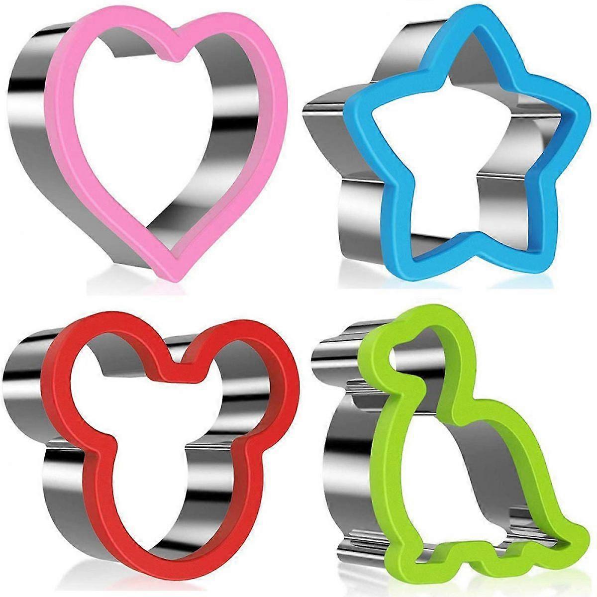 Dinosaur-Shaped, Kid-Friendly, Creative Cookie Cutters