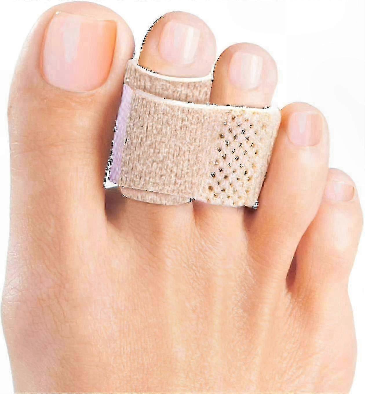Toe Alignment Kit for Correcting Bent and Overlapping Toes, 8 Pieces