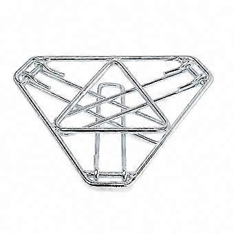 Campfire Grill Stand Camping Tripod with Foldable Legs, Portable Outdoor Camp Rack and Cooking Accessory
