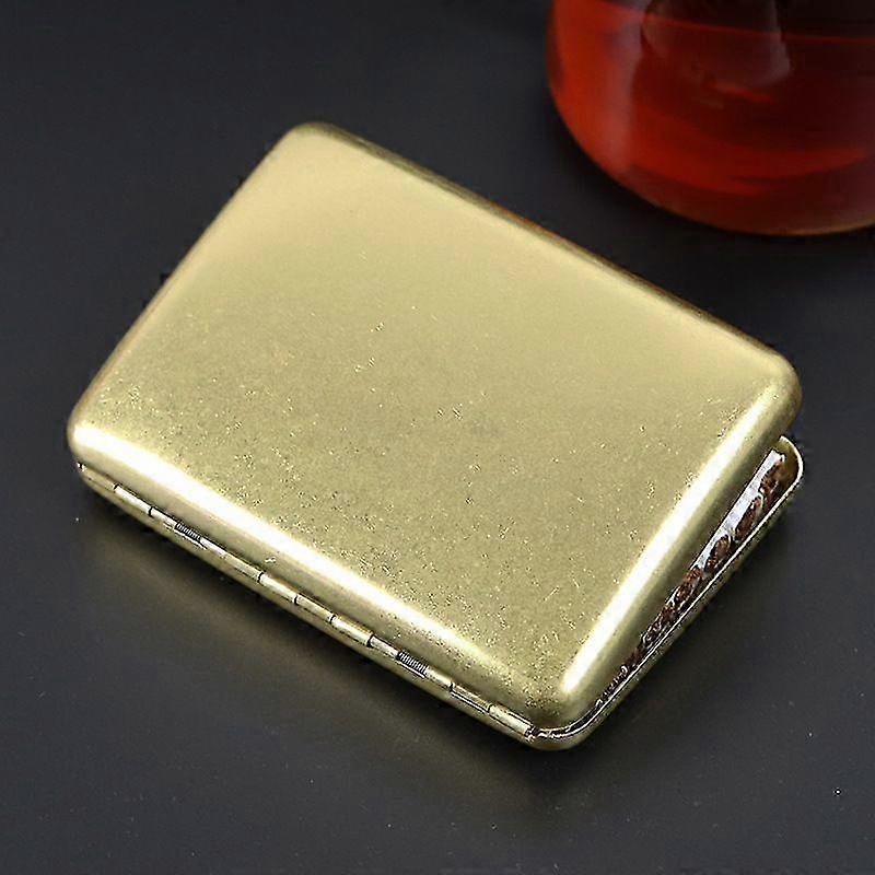 Brushed Nickel Cigarette Case Set