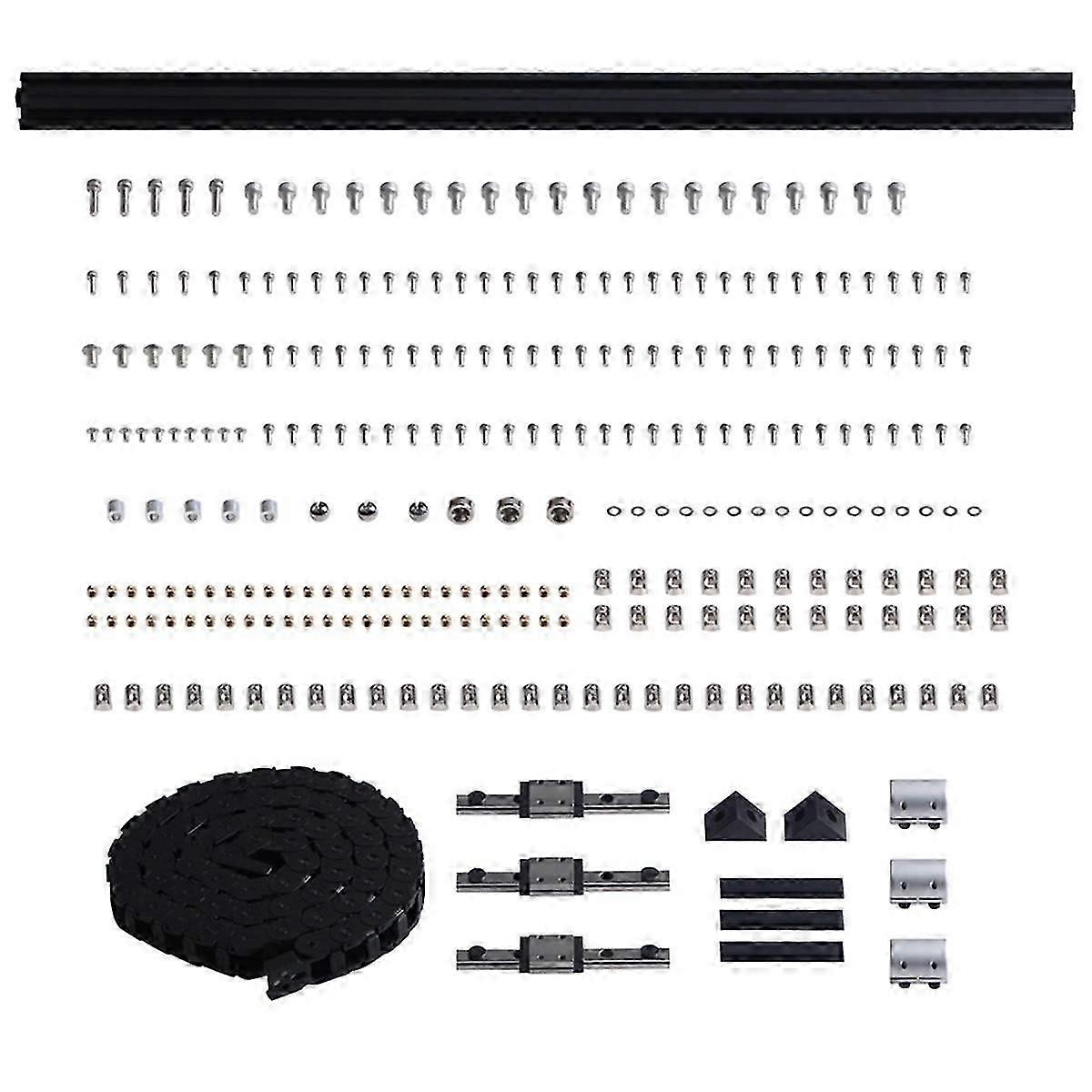 Zero G Plus 3 Point Conversion Hardware Kit For 5 Plus With High Quality Chains Rail 3d Printer Parts