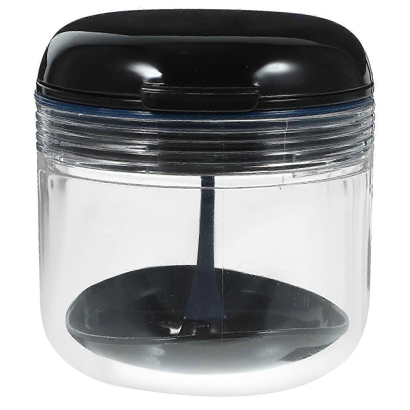 Compact Denture Bath Case for Cleaning 1Set Dental Retainer Container