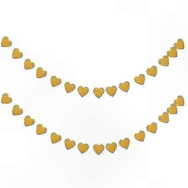 2 Pack Shimmering Garland Bunting