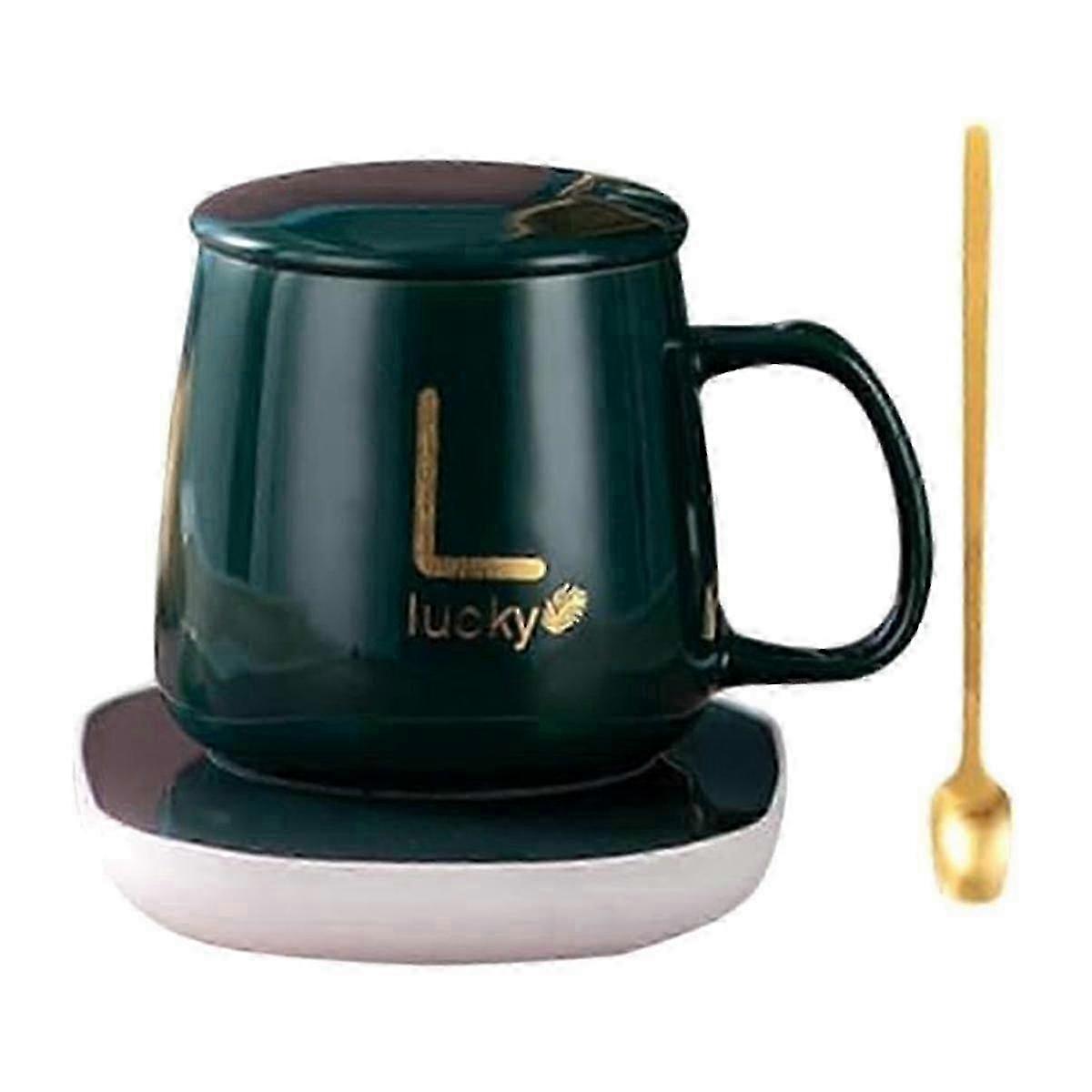 Ceramic USB Coffee Heater With Coaster