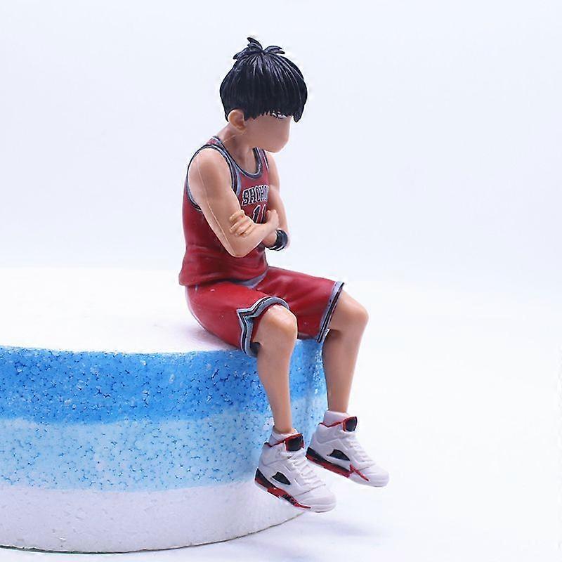 1Pc Animation Solid Slam Dunk Basketball Player Hand-Made Baking Cake Decoration