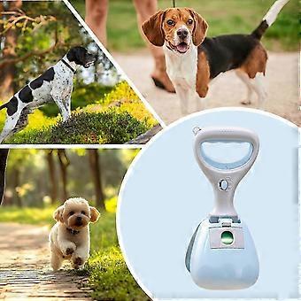 Durable Outdoor Pet Waste Scooper With Storage