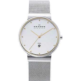 Skagen Ancher Quartz Analog Man Watch with 355LGSC Stainless Steel Bracelet