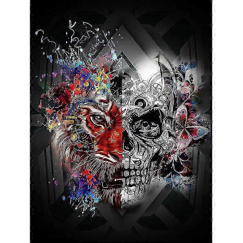 Tiger Skull 5D Full Drill Kit