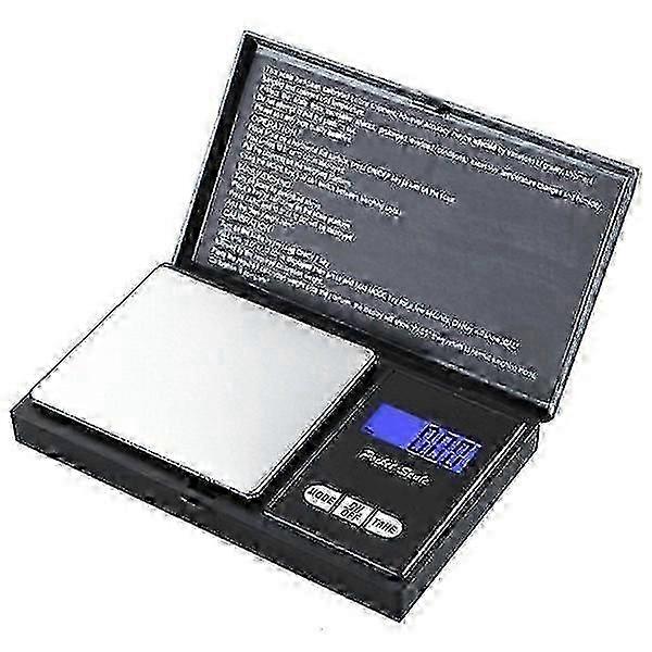 Black 500 G Collapsible Digital Pocket Scale