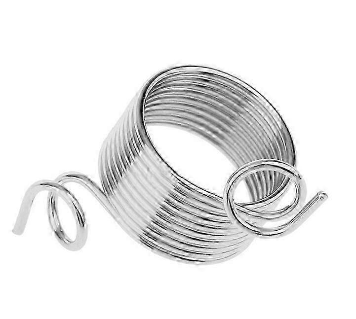Smooth Stainless Steel Knitting Rings