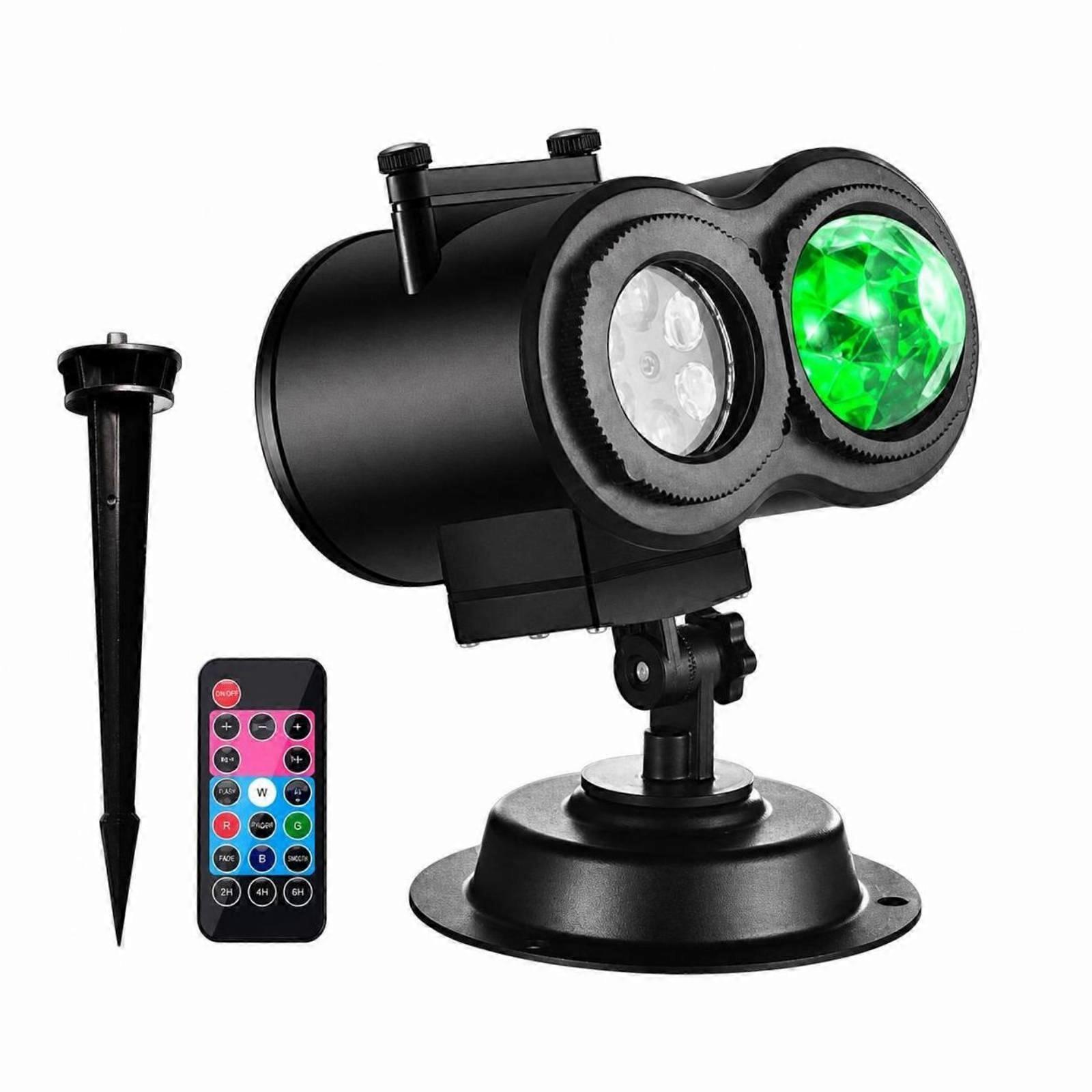 Waterproof LED Projection Lamp | Adjustable Mounting Structure, Holiday