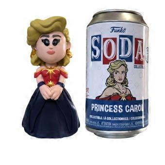 Funko The Marvels Princess Carol Vinyl Soda Chase Ships 1 in 6
