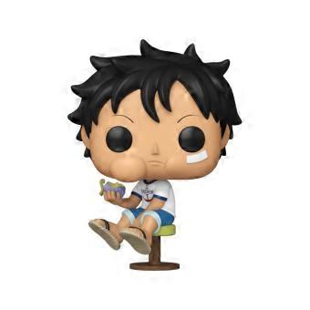 Funko One Piece Young Luffy with Devil Fruit Exclusive Pop! Vinyl 3.7-Inch Tall