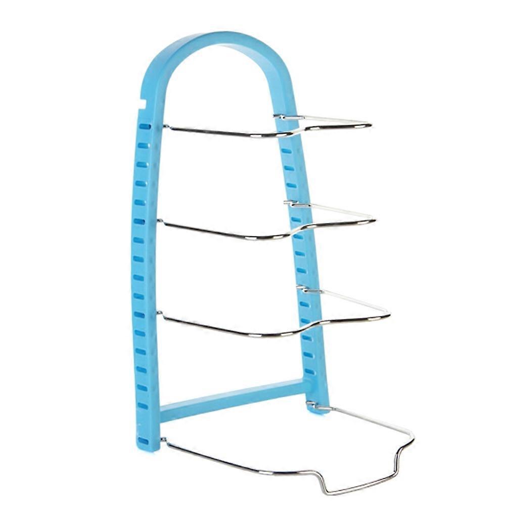 Portable Multi-function Organizer Storage Rack Holder for Home Kitchen Pot and Plate