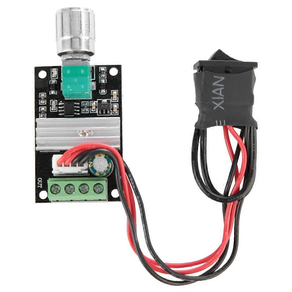 DC 6-28V 3A PWM DC Regulator Speed Electric Motor Controller with Switch Function