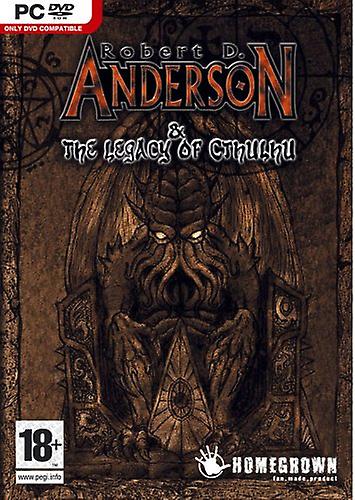 Anderson  the Legacy of Cthulhu (PC) - New & Sealed