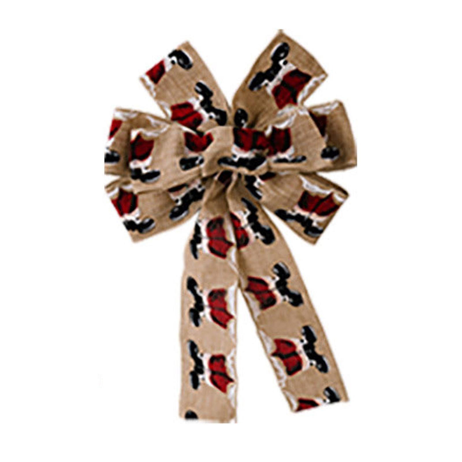 Christmas Tree Decoration Bows Durable Creative Decorative Bows