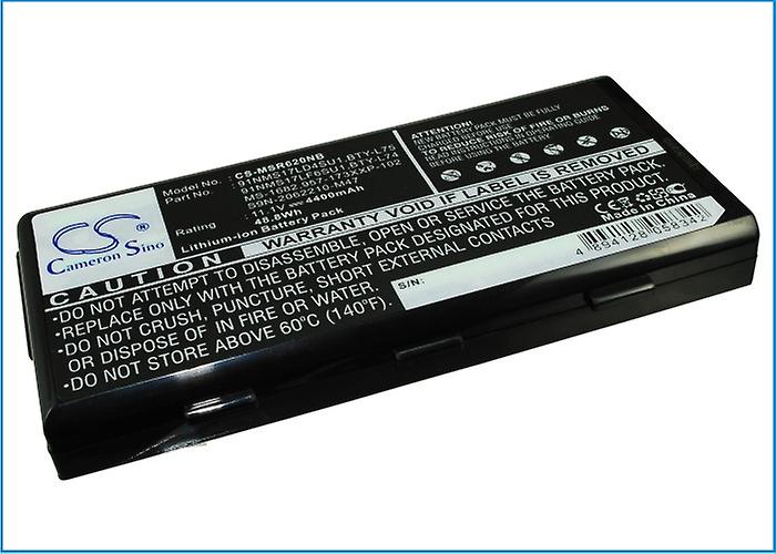 适用于MSI A5000 A7200 CR500 957-173XXP-101 -102 BTY-L74 BTY-L75 MS-1682的电池