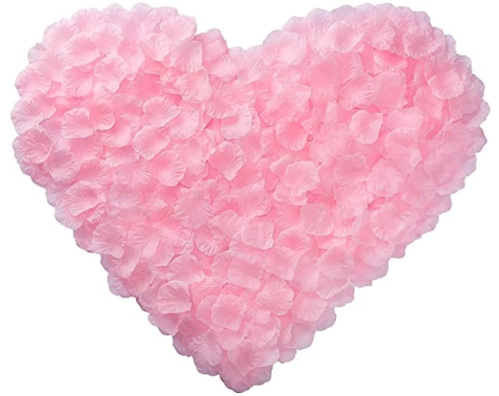 1000 חתיכות עלי כותרת של ורדים פרח מלאכותי