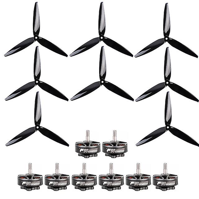 Holybro F90 Kv1300 Brushless Motor +7040 7 Inch 3-blade Cw Ccw Propellers For Holybro Kopis Cinematic X8 8inch Fpv Frame Kit