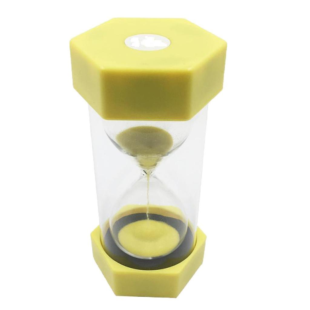 Plastica Clessidra Sabbia Timer Clessidra Sabbia Orologio Timer 2 Minuti-Giallo