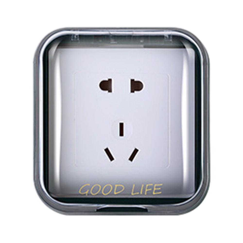 Universal Wall Switch Cover Switchable High-transparent Switch Shell for Daily Use