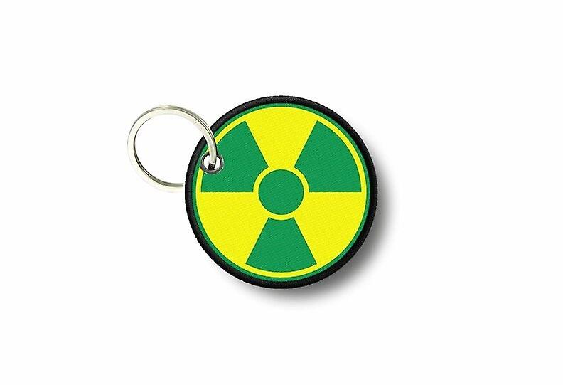 Cle Cles Key Brode Patch Ecusson Symbol Radioactive Nuclear Radiation