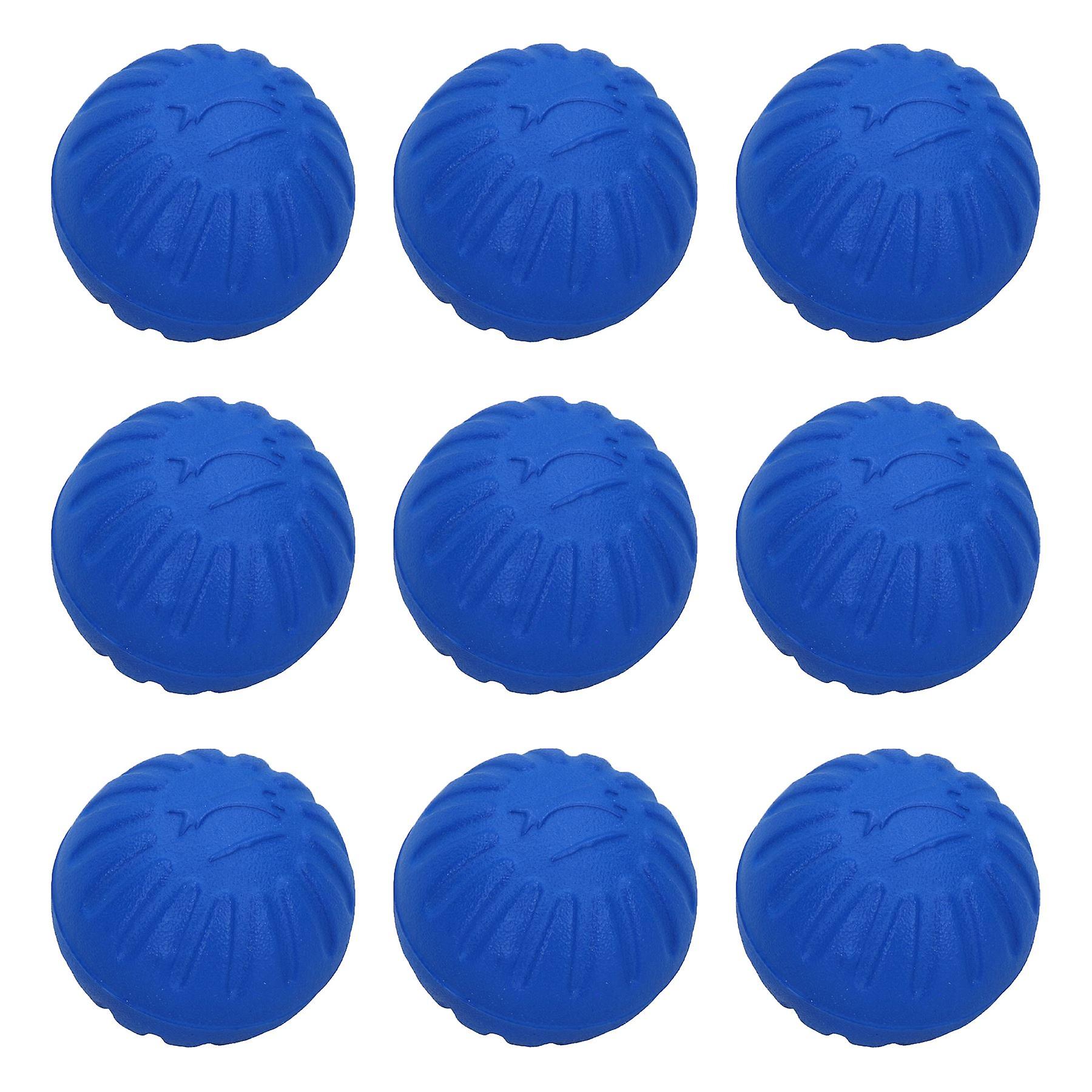 9PK Medium Interactive Durafoam Dog Puppy Ball Floating Toy-Assorted Colour