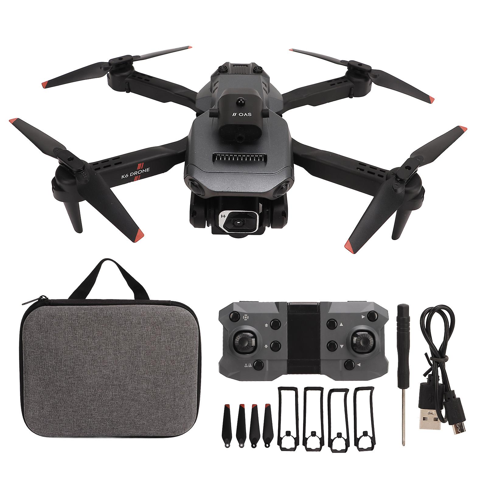 K6 Aerial Drone 4K HD Four Way Obstacle Avoidance Optical Flow Positioning Dual Camera Drone