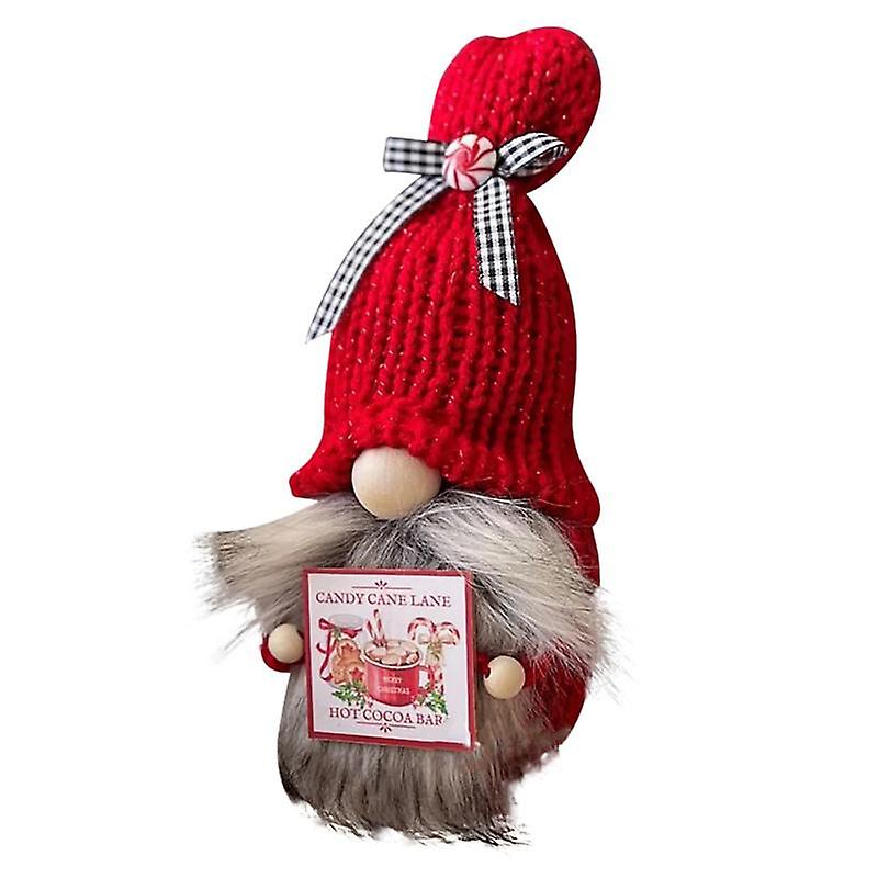 Dwarf Doll Festive Soft Touching Polyester Cute Desktop Plush Faceless Doll Photography Prop