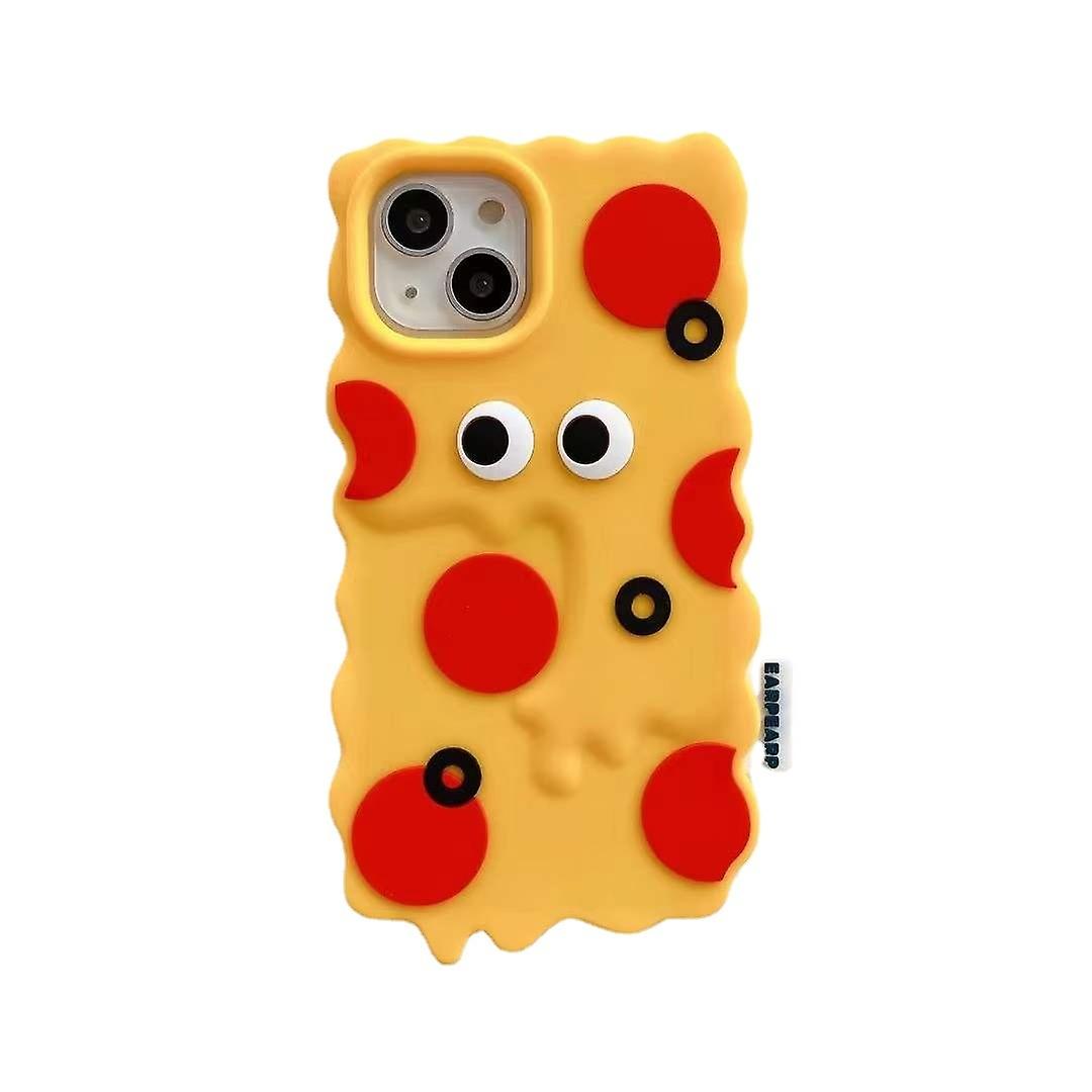 Pizza Little Monster Phone Case for iPhone XS Max/XS/X cute funny kawaii soft case phone case