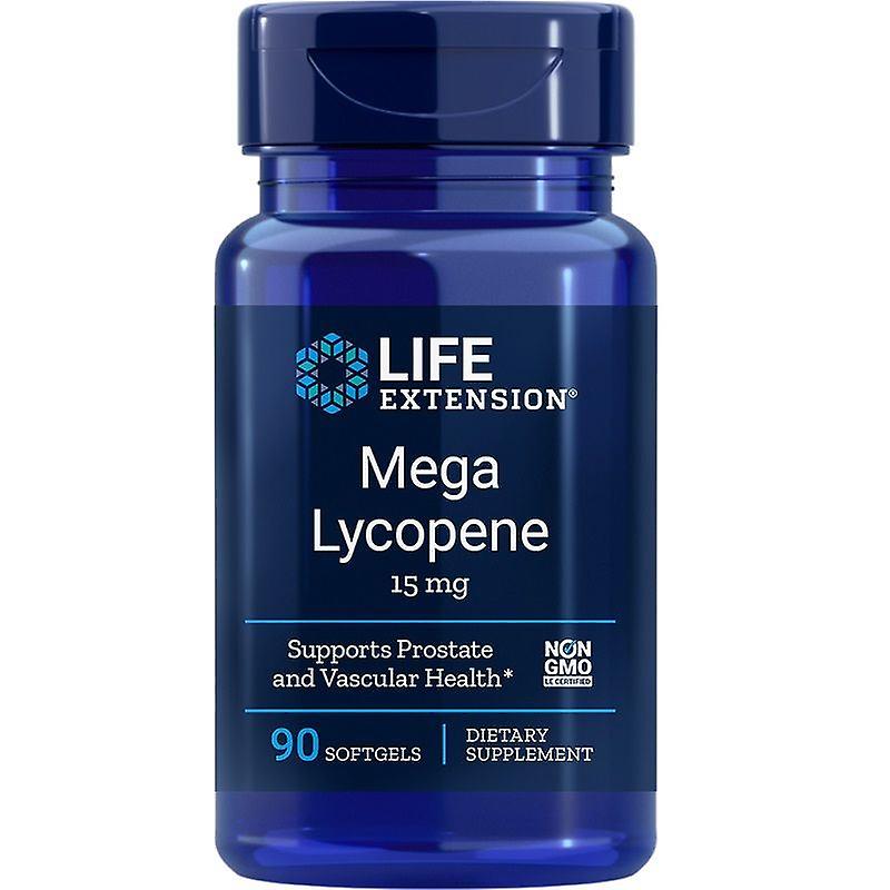 Life Extension Mega Lycopene 15mg Softgels 90
