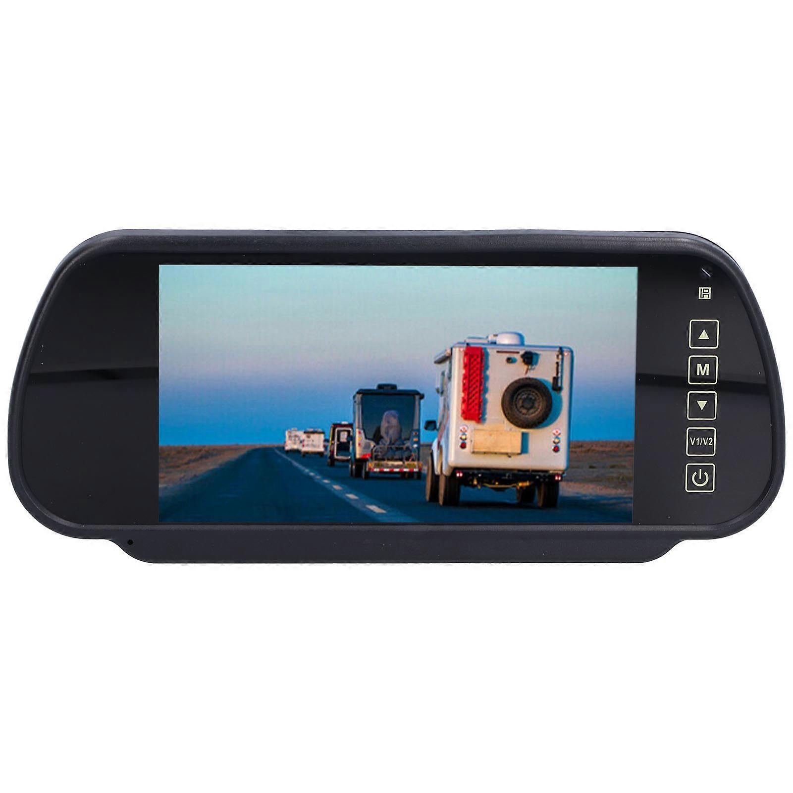 7in Rear View Monitor Color TFT LCD HD Screen Car Backup Reversing Parking System