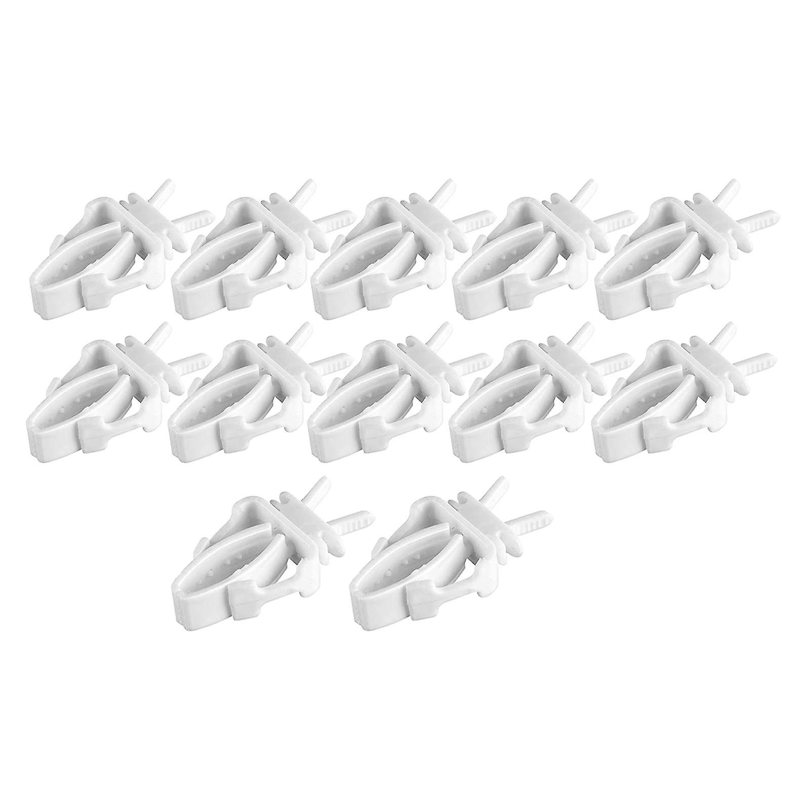 12Pcs Bird Cage Food Holder Bird Cage Feeder Clip for Parrot Budgie Cockatoo