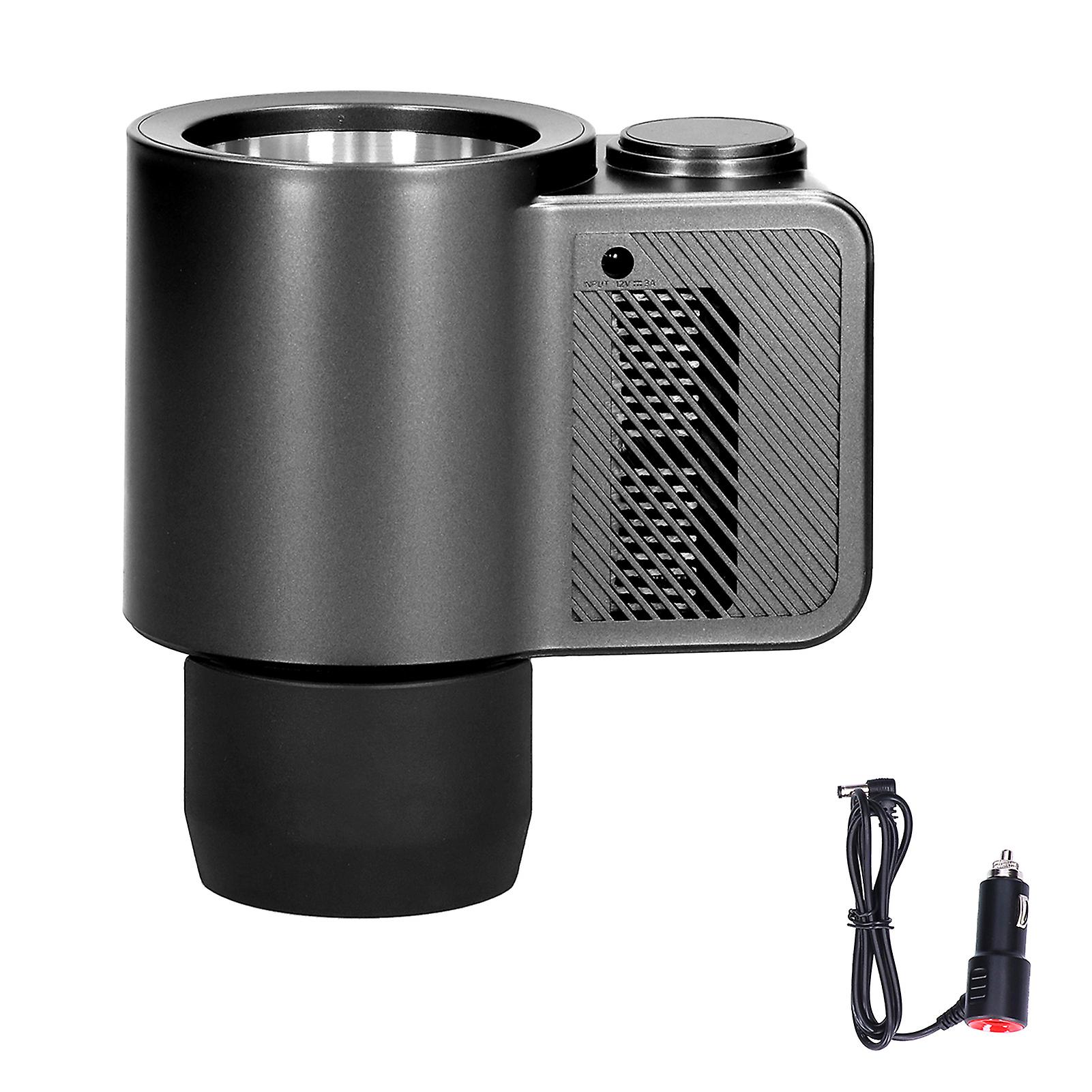 Quick Car Refrigerator Portable Cup Cooler Auto Refrigerator for Outdoor Travel 12V Cigarette Lighter Plug