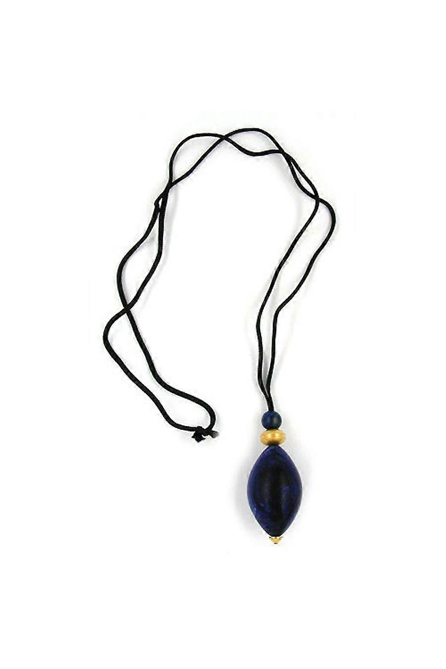 Necklace Blue Egg Pendant - Gl05926