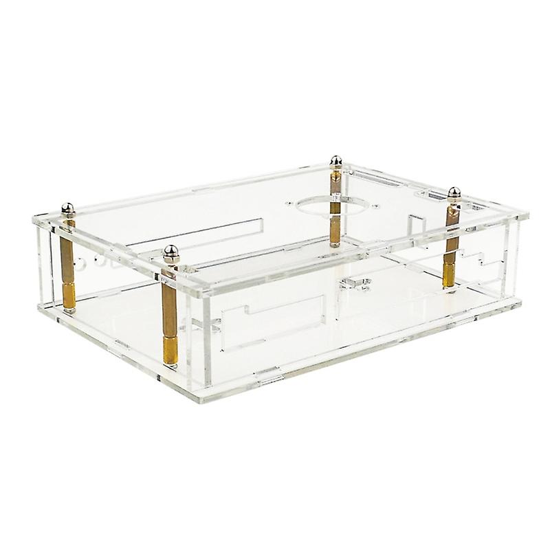 Functional Acrylic Case for Banana Pi R4 Convenient Access to Interfaces