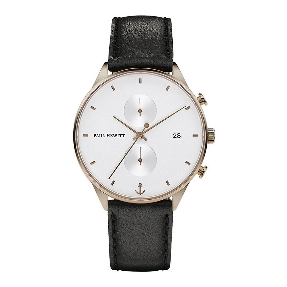 PAUL HEWITT Men's Watch Analog Quartz Midnight Ocean PH002204 Leather