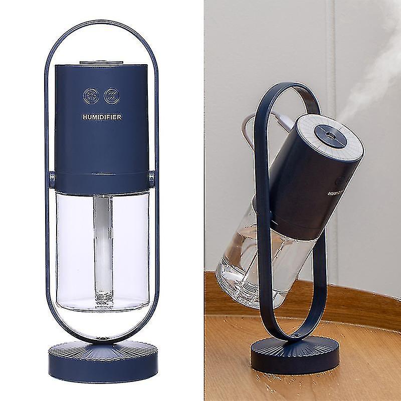 Ryf-008 500ml Humidifier 360° Rotation Colorful Light Diffuser - White/usb Cable Powered