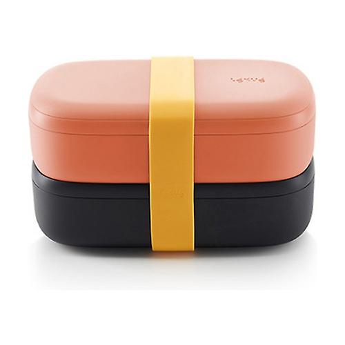 Lunchbox to go coral 1 unit (Red)