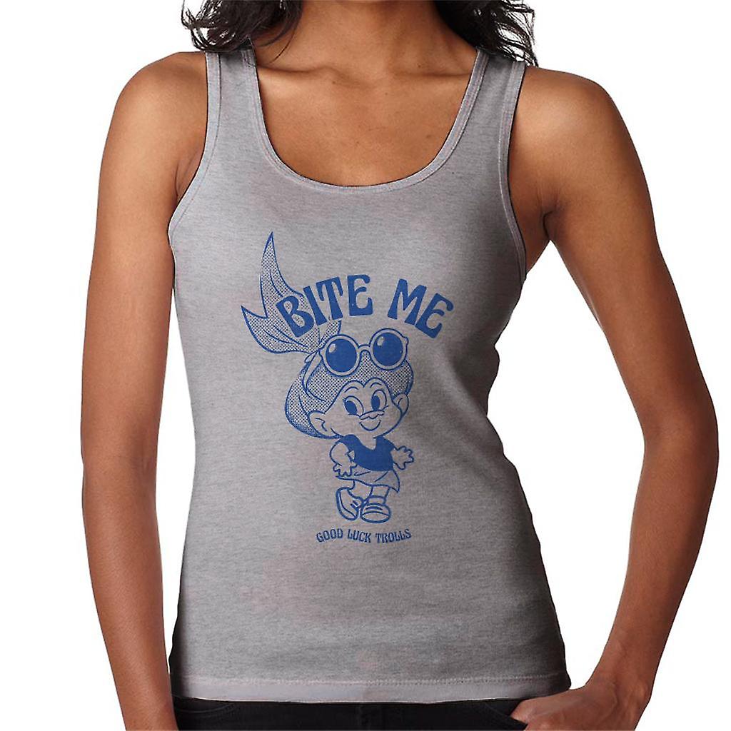 Trolls Bite Me Good Luck Trolls Women's Vest