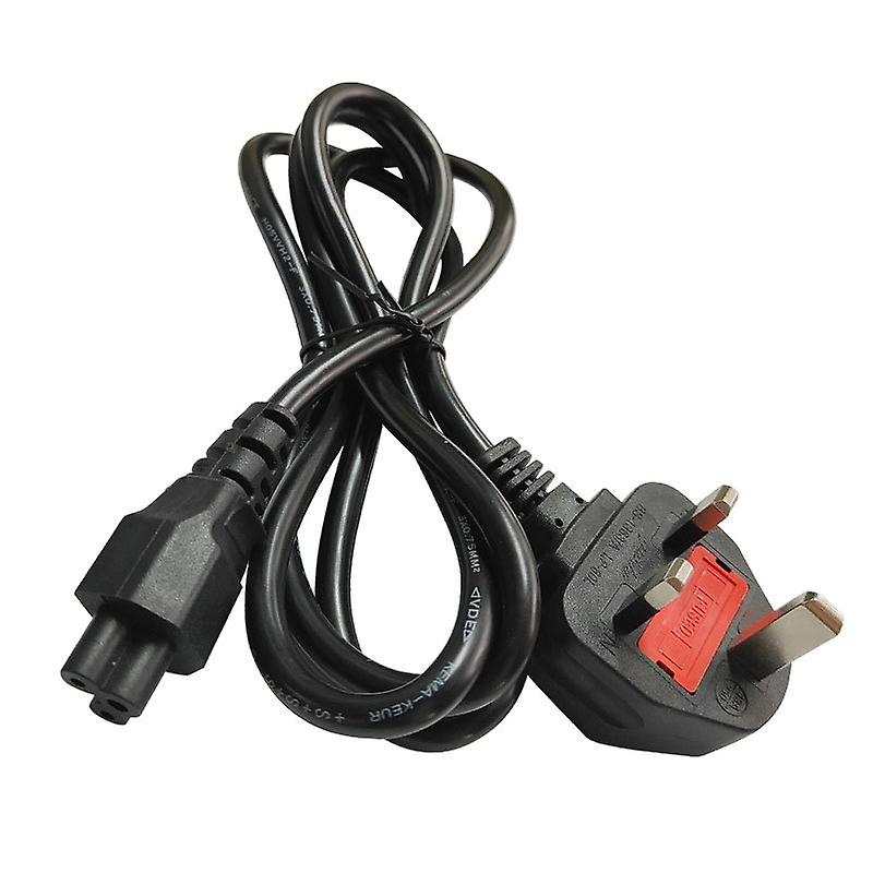 3-Prong Adapter Power Cable Universal Extension Cable for Computer Hosts